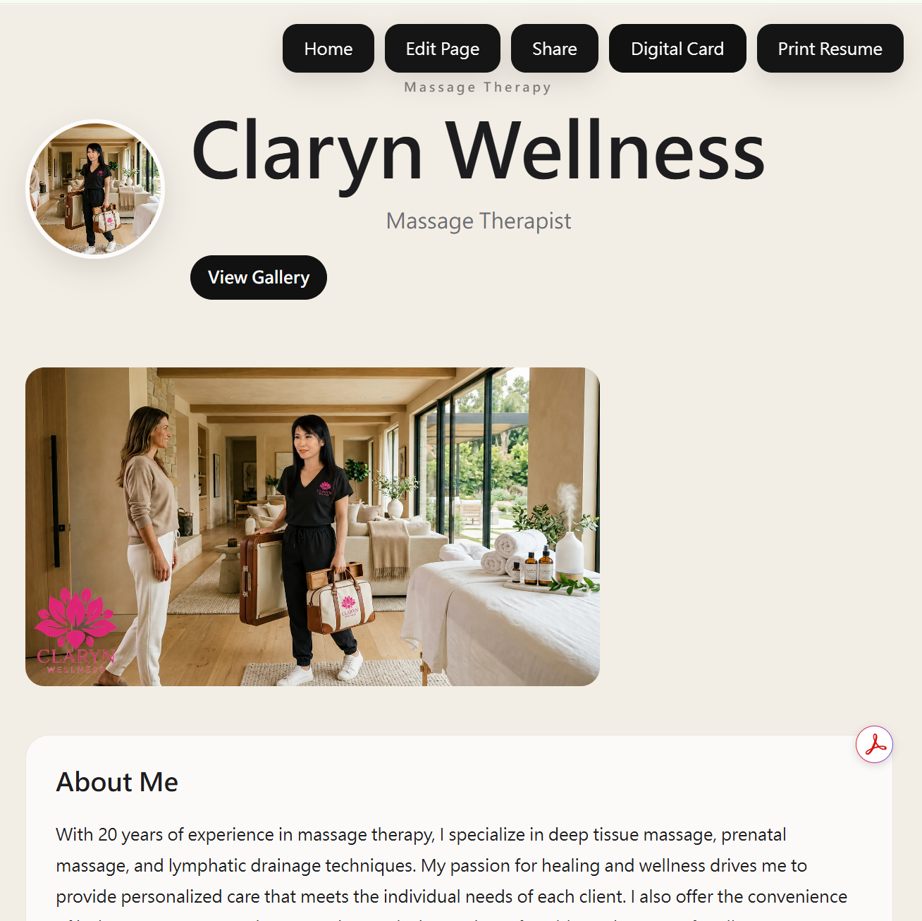 Personal Profile gallery image 2